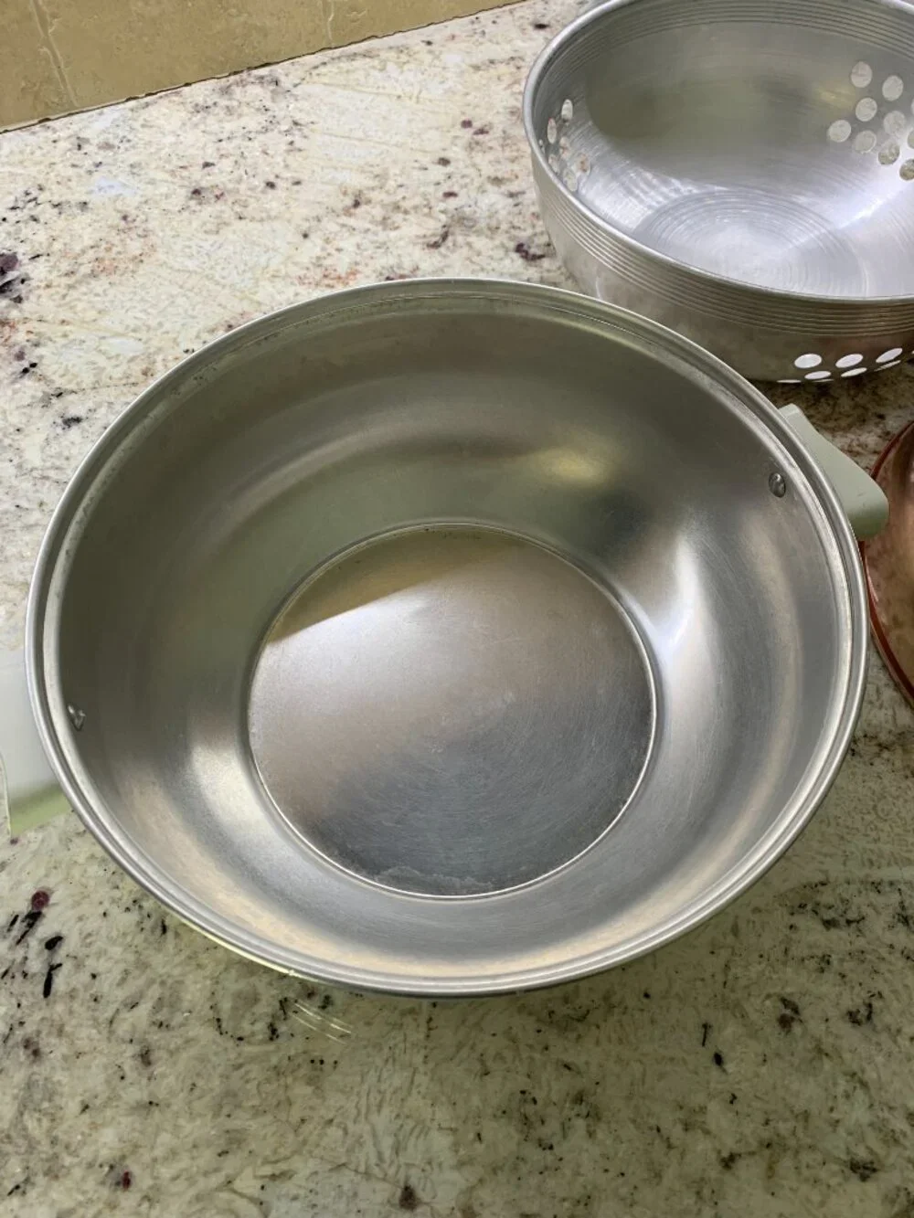Vintage West Bend Aluminum & Copper Serving Oven/ Bun Warmer 3 Piece 7.5